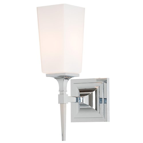 Bunker Hill 1 Light Wall Sconce (Polished Chrome) - OPEN BOX