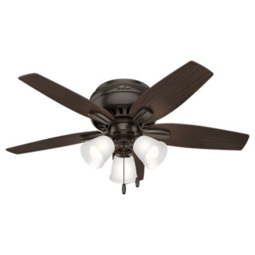 Newsome Low Profile Ceiling Fan with Light