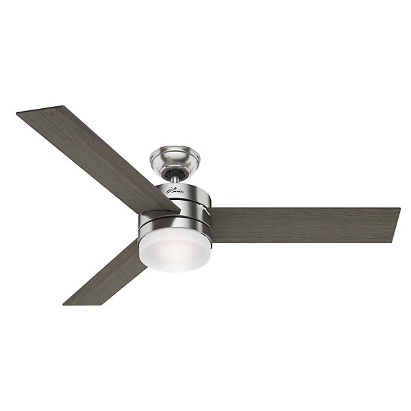 Exeter Ceiling Fan By Hunter Fans At Lumens Com - 52 Leonie 5 Blade Crystal Ceiling Fan With Light Kit Included