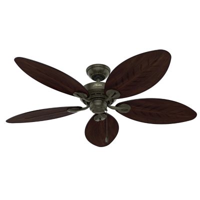 Fantasifulde tjeneren anden Bayview Outdoor Ceiling Fan by Hunter Fans at Lumens.com