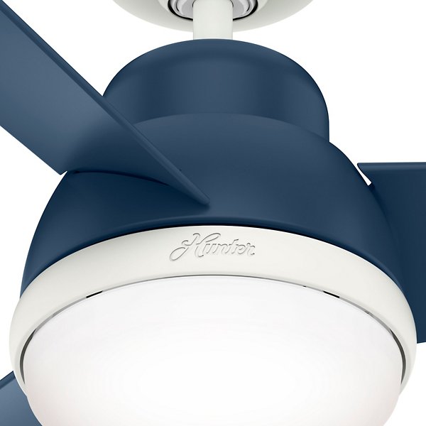 Valda Low Profile LED Ceiling Fan with Light