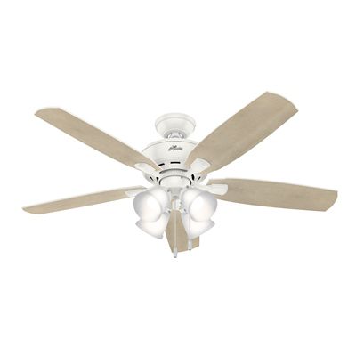 hunter white ceiling fan