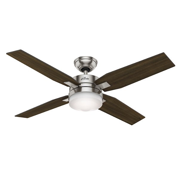 Mercado Fan With Led Light By Hunter, Menards Ceiling Fans With Remote