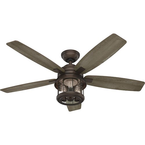 Coral Bay Outdoor Ceiling Fan with Light