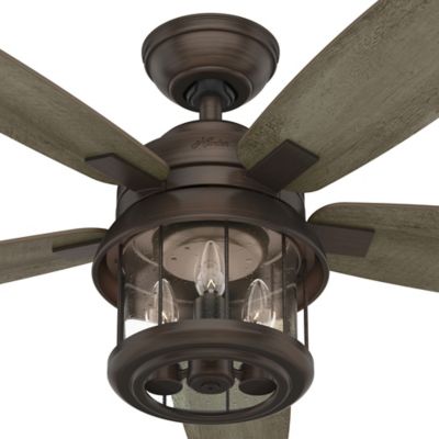Coral Bay Outdoor Ceiling Fan with Light