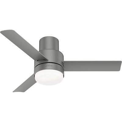 Gilmour Outdoor Flushmount Ceiling Fan with Light