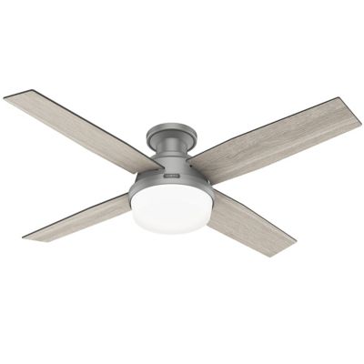 Dempsey Low Profile Ceiling Fan with Light