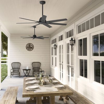 Shown in Matte Black finish, 60 Inch size, in use