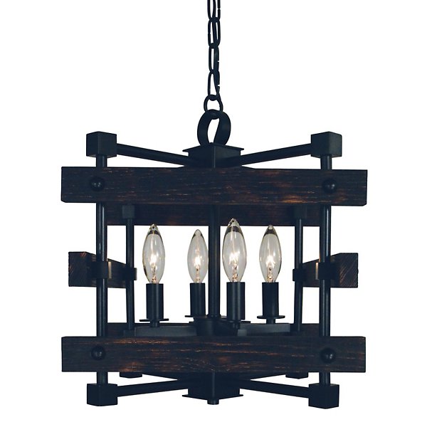 Rustic Chic Small Chandelier