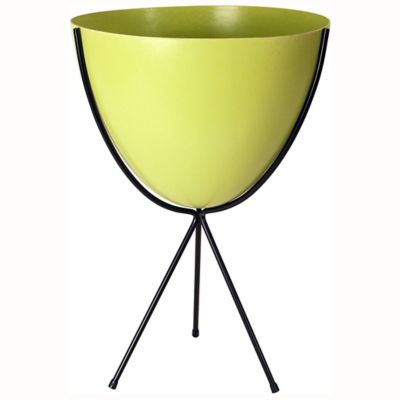Retro Bullet Planter (Chartreuse|Medium) - OPEN BOX