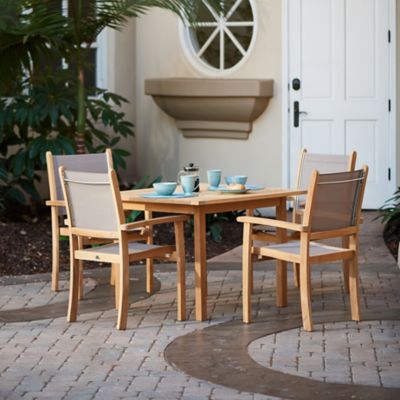 Birmingham Square Outdoor Dining Table by HiTeak Furniture at