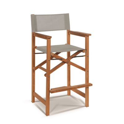 Captain Bar Outdoor Barstool with Arms