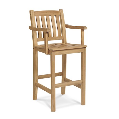 Oasis Outdoor Barstool With Arms