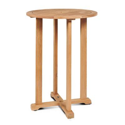 Palm Outdoor Bistro Table with Umbrella Hole