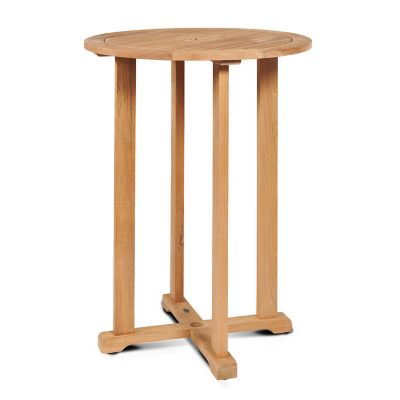 Outdoor bistro table discount with umbrella hole