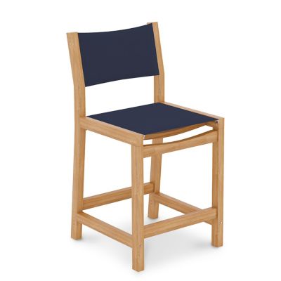 Pearl Teak Outdoor Counter Height Stool