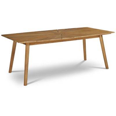 Cambria Rectangular Teak Outdoor Dining Table