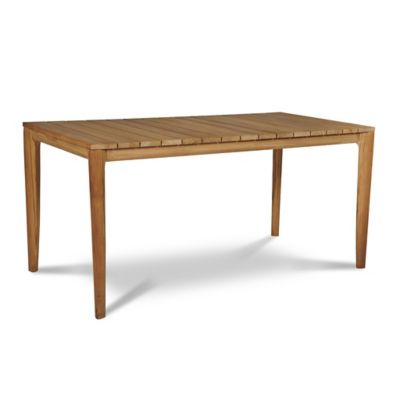 Del Ray Rectangular Teak Outdoor Dining Table