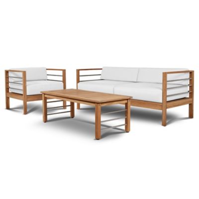 SoHo 4-Piece Outdoor Deep Seating Sofa Set