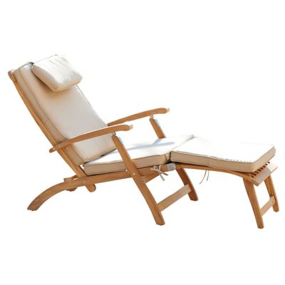 Teak folding 2024 lounge chairs