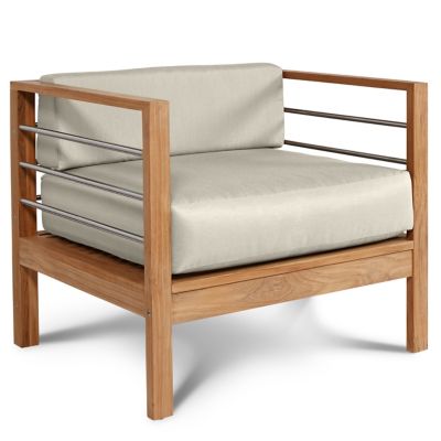 SoHo Teak Outdoor Club Chair