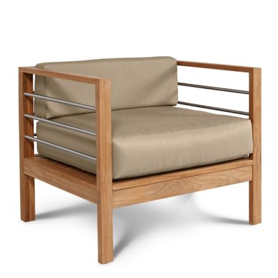 SoHo Teak Outdoor Club Chair