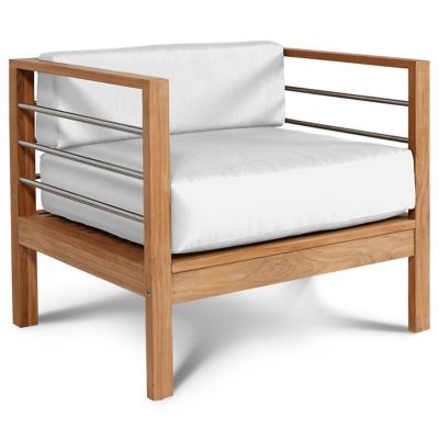 SoHo Teak Outdoor Club Chair