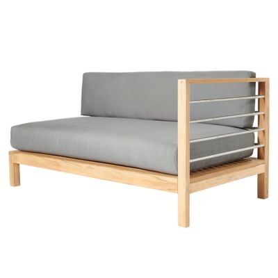 SoHo Teak Outdoor Sectional Sofa