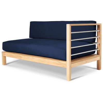 SoHo Teak Outdoor Sectional Sofa