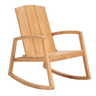 Bainbridge Outdoor Rocking Armchair - Thumbnail 4