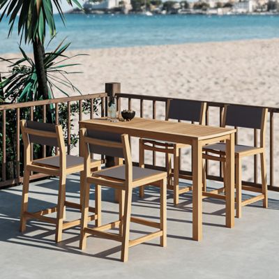 Pearl 5-Piece Outdoor Dining Set