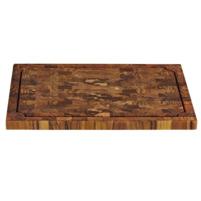 Rectangular Cutting Board with Juice Groove
