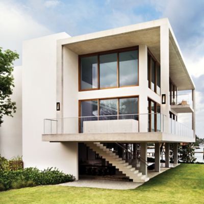 Luna Outdoor Rectangular Wall Sconce