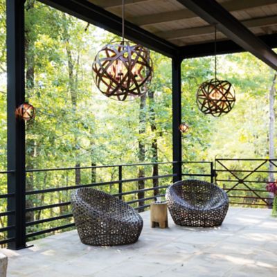 Carson Outdoor Chandelier