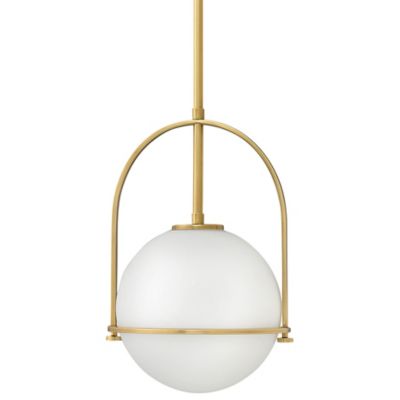 Brooklyn Flat Pendant - 15 Inch - Brass