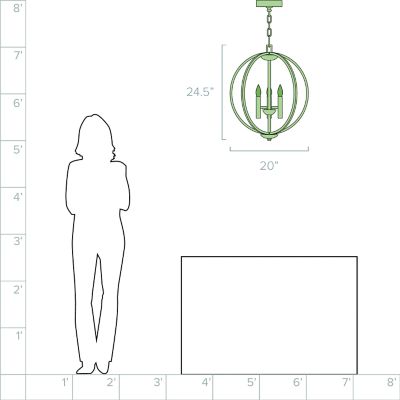 Euclid Chandelier by Hinkley at