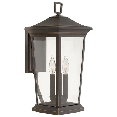 Hinkley Bromley 3-Light Outdoor Light In Museum Black