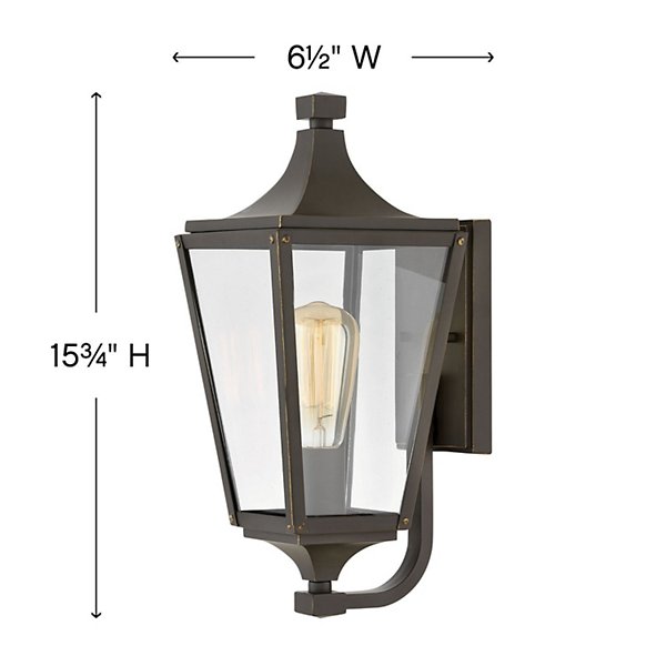 Jaymes Outdoor Wall Sconce