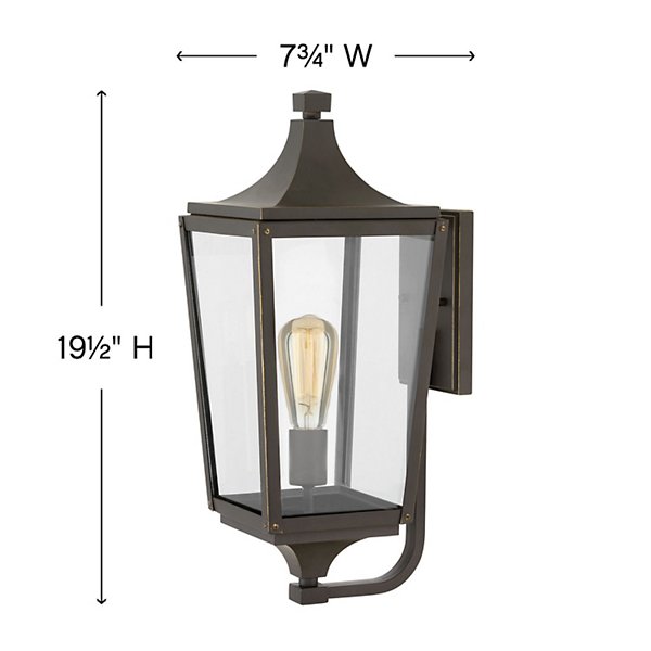 Jaymes Outdoor Wall Sconce