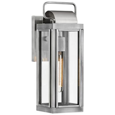 Estate Series Harbor LED 14 inch Anchor Bronze Outdoor Wall Mount Lantern,  Low Voltage