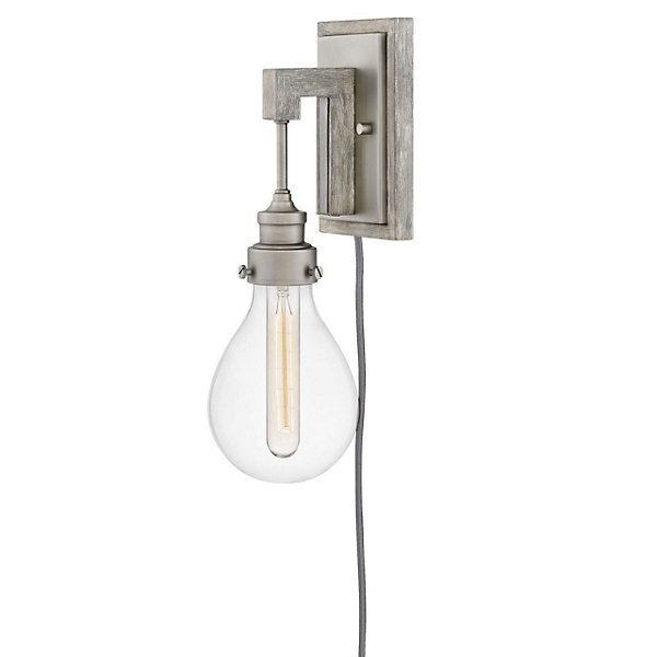 Denton Plug In Wall Sconce By Hinkley At Lumens Com - Wall Sconce Light Fixtures Plug In