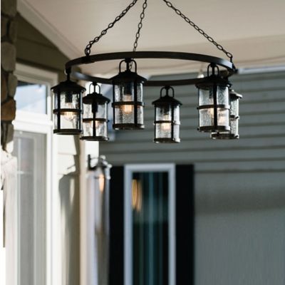 Lakehouse Outdoor Chandelier