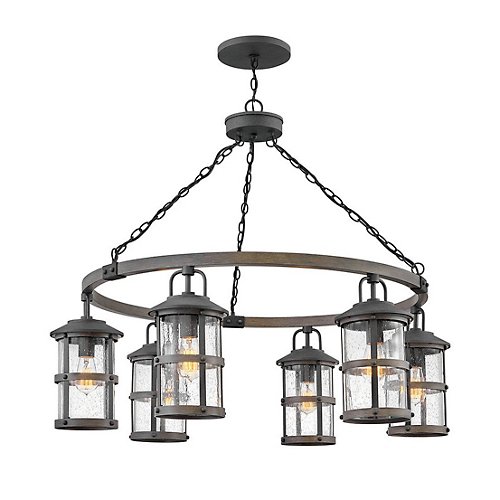 Lakehouse Outdoor Chandelier