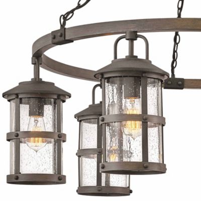 Lakehouse Outdoor Chandelier