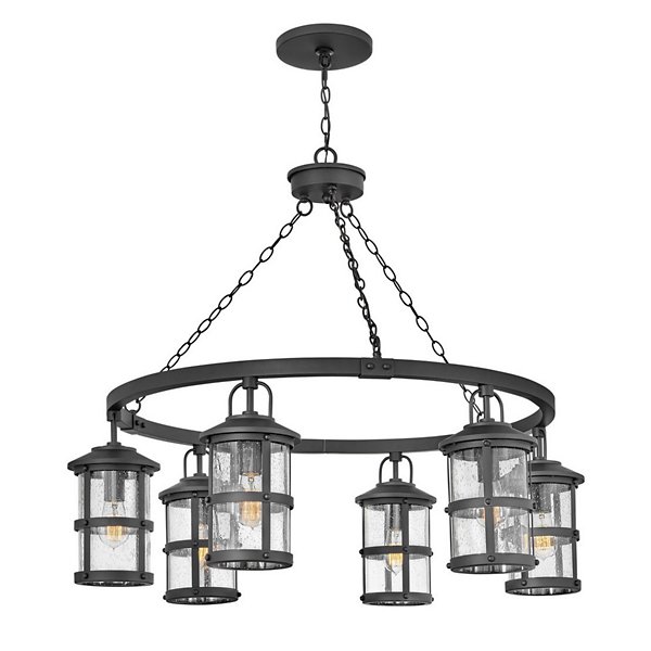 Lakehouse Outdoor Chandelier By Hinkley, Battery Operated Outdoor Chandelier Canada