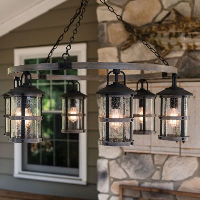 Lakehouse Outdoor Chandelier