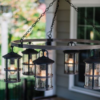 Lakehouse Outdoor Chandelier