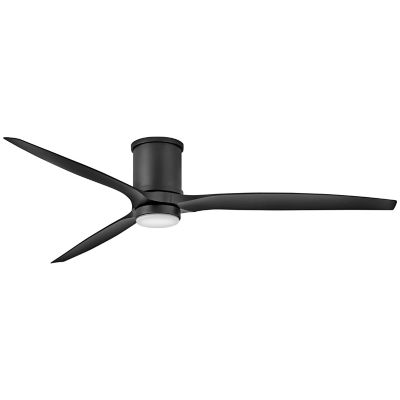 Hover LED Flushmount Ceiling Fan