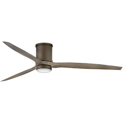 Hover LED Flushmount Ceiling Fan