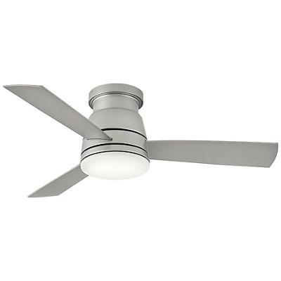 Trey LED Flush Mount Ceiling Fan